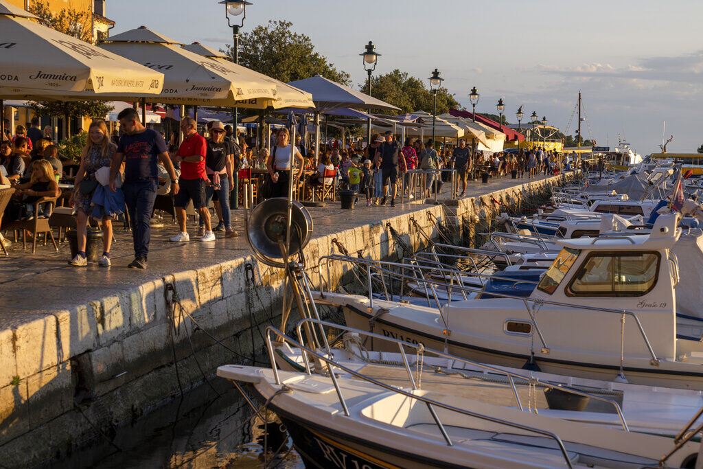 Virus Outbreak Croatia Tourism